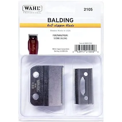 Wahl Balding 6X0 Clipper Blade for 5 Star Balding Clipper #2105