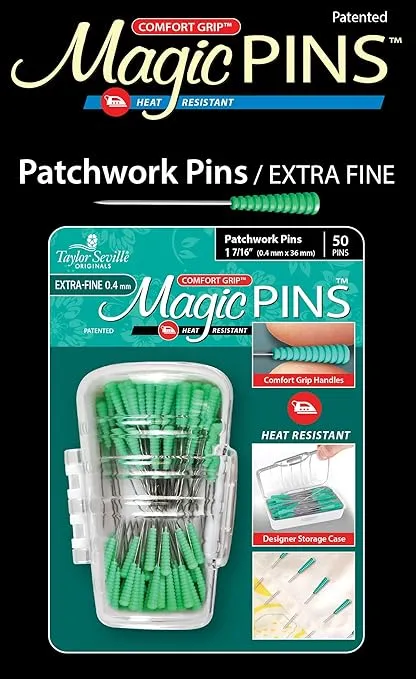 Taylor Seville Magic Pins - Patchwork Extra Fine