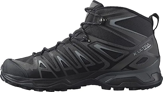 Salomon Men's x Ultra Pioneer Mid CSWP Hiking Boots Black 14