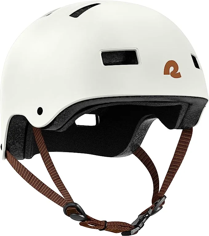 Retrospec Dakota Certified Helmet, Matte White / Medium