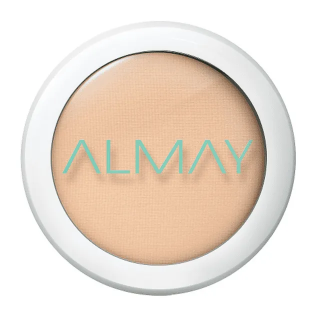 Almay Clear Complexion Pressed Powder, Hypoallergenic, Cruelty Free, Oil Free, Fragrance-Free, Dermatologist Tested