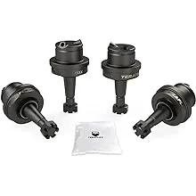 For Jeep JK/JKU HD Dana 30/44 Upper and Lower Ball Joint Kit w/ Knurl Set of 4 0