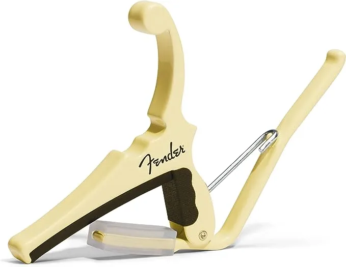 Kyser x Fender Quick Change Electric Guitar Capo Olympic White