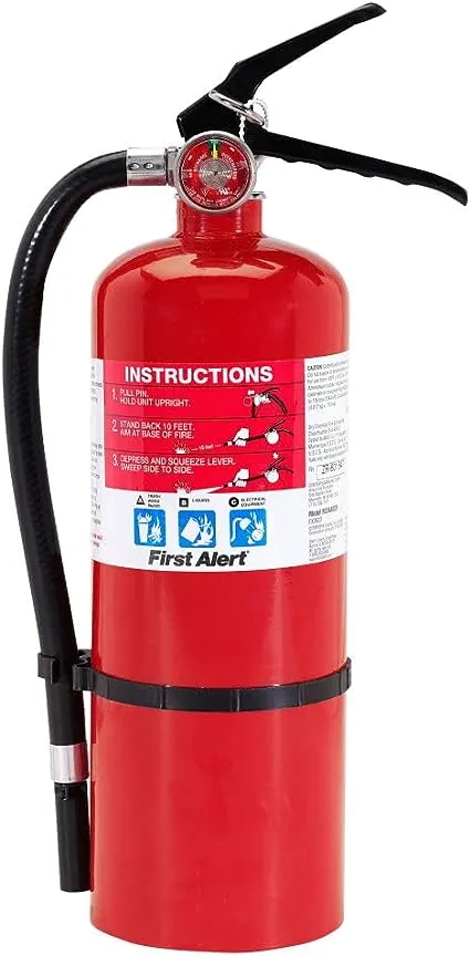 First Alert Rechargeable 3-a:40-b:c Commercial/Residential Fire Extinguisher