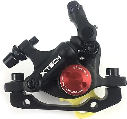 catazer MTB Road XTECH HB-100 MTB Road Line Pulling Hydraulic Disc Brake Calipers Front & Rear Mountain Bike Disc Brake E-Bike Disc Brake Set