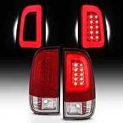 Fit 08-16 Ford F-250 F-350 F-450 F-550 Superduty LED Light Bar Tail Lights - Red