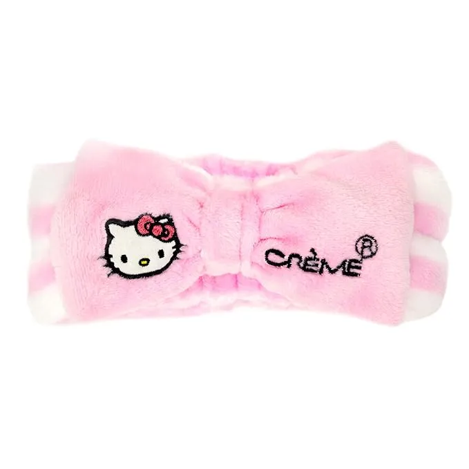 The Crème Shop | Hello Kitty Perfect Pink Plush Spa Headyband™ | Cruelty-Free & Vegan