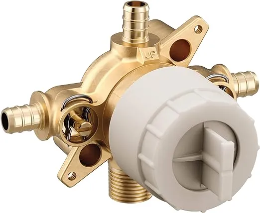 Moen M-Core 1/2-in ID Pex x 1/2-in OD Compression Brass Mixing Valve