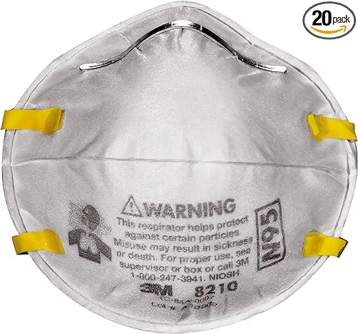 3M Drywall Sanding Respirator, N95, 20-Pack