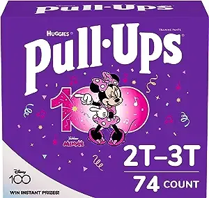 Pull-Ups Night-Time Potty Training Pants for Girls (Sizes: 2T-4T)