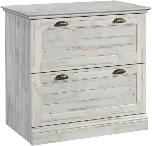 Sauder Barrister Lane Lateral File in White Plank