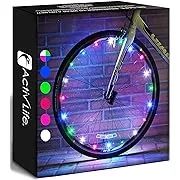 Activ Life Strip LED Bicycle Bike Tire Wheel Lights Multicolor 2 wheel pack