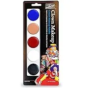 Mehron Makeup 5 Color Cream Palette (Clown)