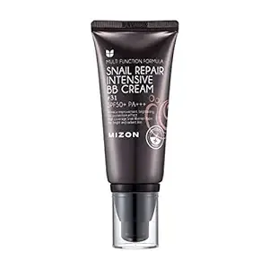 MIZON Snail Repair Blemish Balm, Multifunctional BB Cream with Snail Mucus Filtrate, Skin Care and Makeup Coverage, Strenghtens Skin Elasticity, Improves Fine Wrinkles (#31)