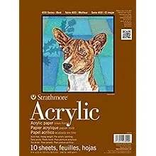 Strathmore 12-Inch x 18-inch 400 Series Acrylic Pad