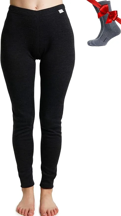 Merino Wool Base Layer Leggings