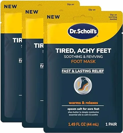 Dr. Scholl's Tired Achy Feet Soothing & Reviving Foot Mask