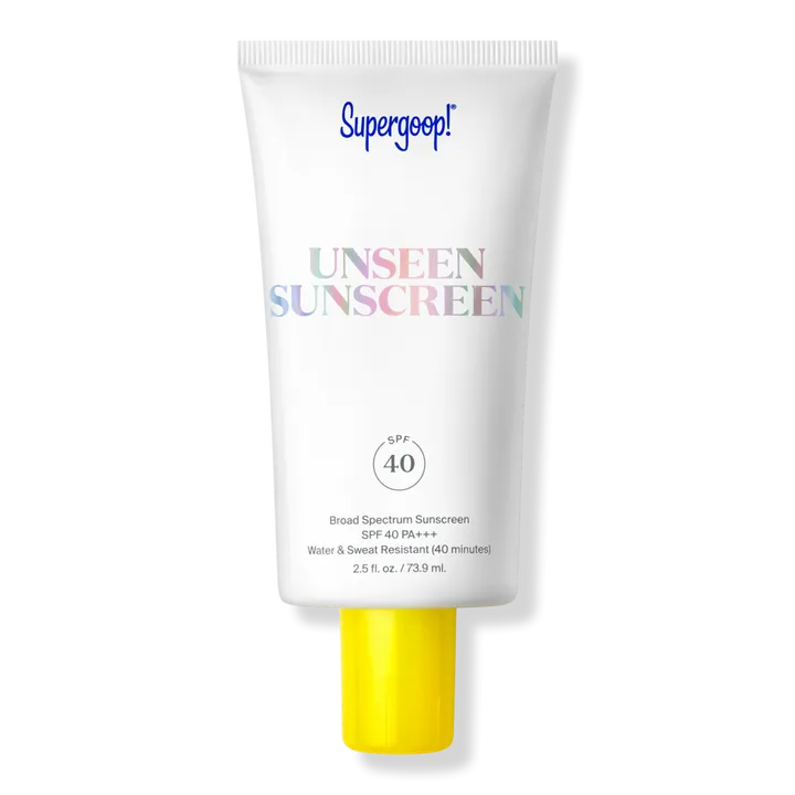 Supergoop! Unseen Sunscreen - SPF 40-1.7 fl oz - Invisible, Broad Spectrum Face Sunscreen - Weightless, Scentless, and Oil Free - For All Skin Types and Skin Tones