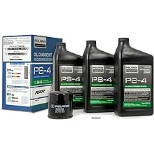 Polaris Off Road Full Synthetic Oil Change Kit, 2881696, 3 Quarts of PS-4 Engine Oil and 1 Oil Filter