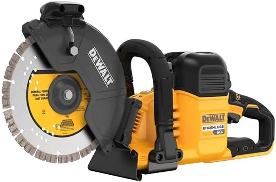 DeWalt DCS692B 60V MAX* Brushless Cordless 9 in. Cut-Off Saw (Tool Only)