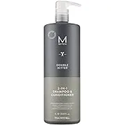 Paul Mitchell MITCH Double Hitter 2-in-1 Shampoo & Conditioner for Men, For All Hair Types