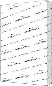 Hammermill Printer Paper, 20 lb Copy Paper, 8.5 x 14 - 1 Ream (500 Sheets) - 92 Bright, Made in the USA, 105015R