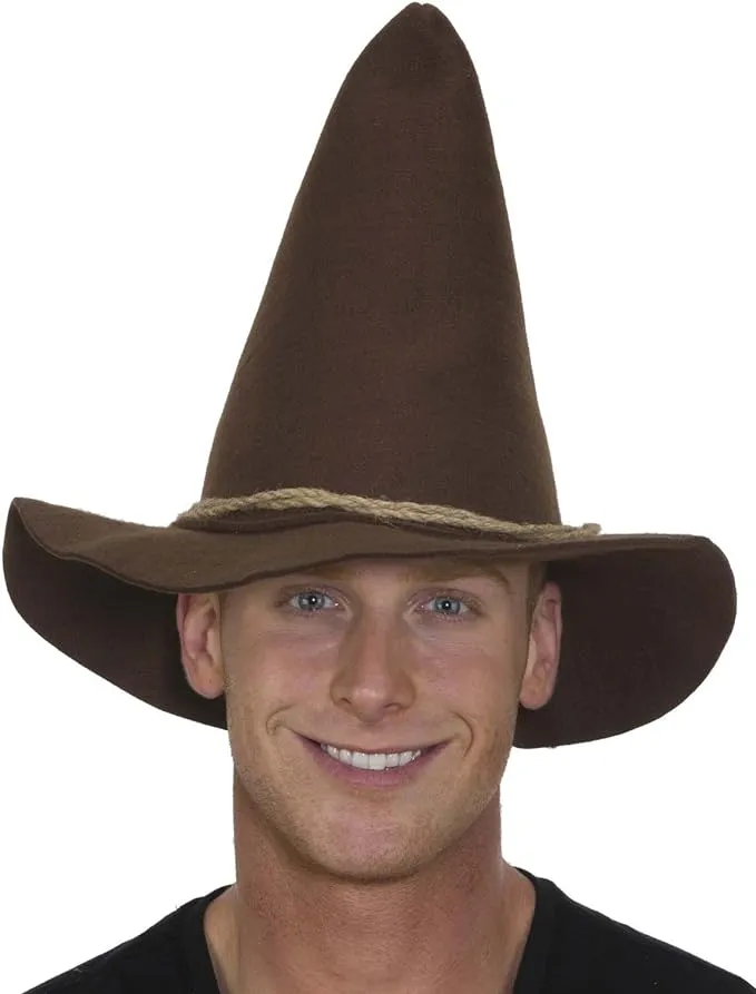 Jacobson Hat Scarecrow Hat for Halloween, Brown, OS