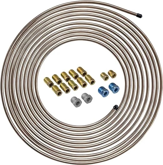 4LifetimeLines 25' Copper-Nickel Brake Line Kit