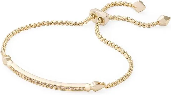 Kendra Scott Ott Adjustable Chain Bracelet Gold