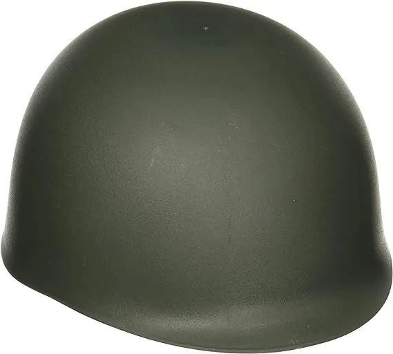 Army Helmet - Matte Green - Costume Accessory - Adult Teen