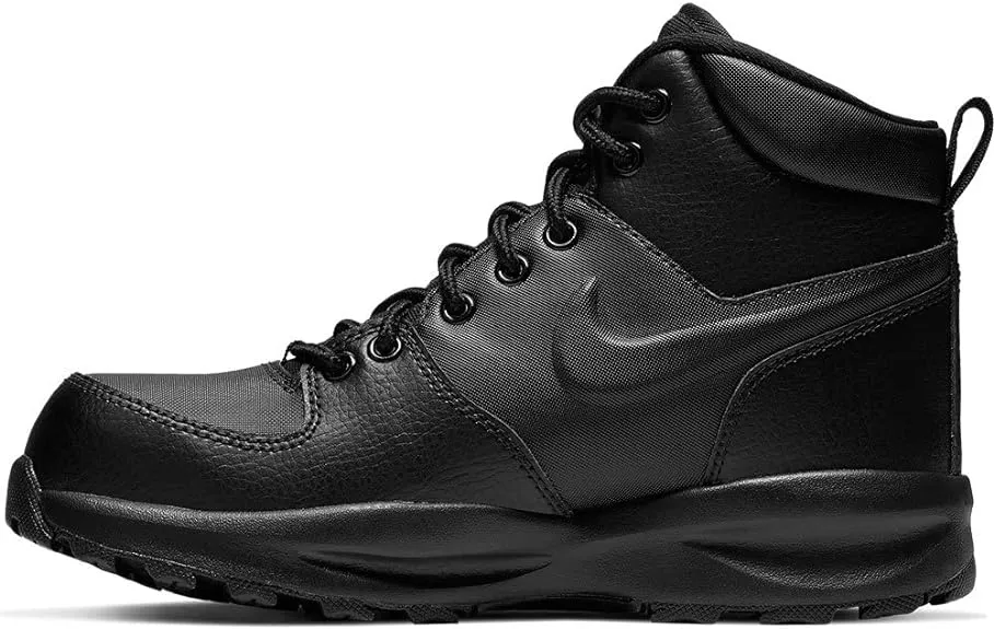 Nike Black Manoa Leather Boots - Boy