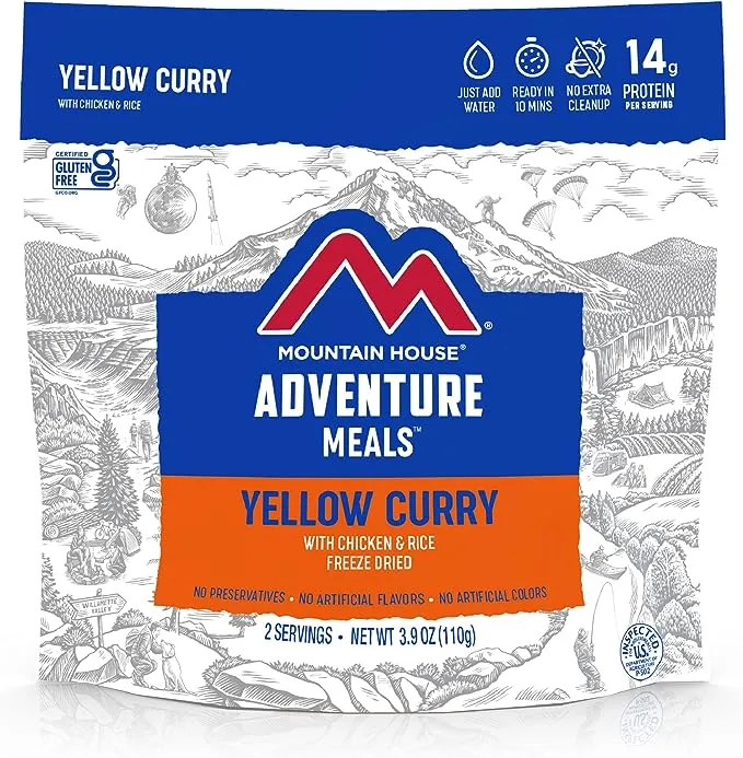 Mountain House Yellow Curry with Chicken and Rice