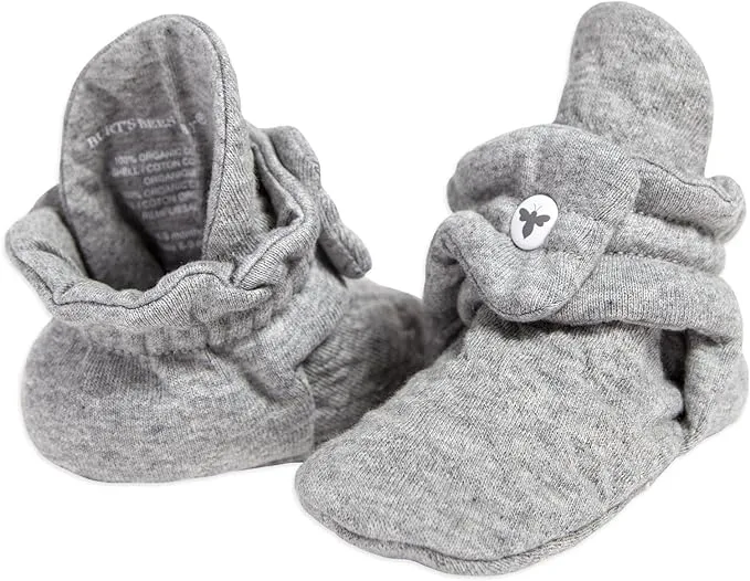 Burt's Bees Baby Quilted Bee Organic Cotton Booties