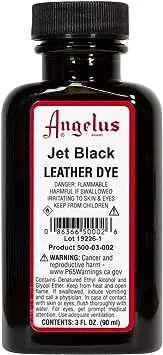 Angelus Leather Dye - Jet Black 3 oz