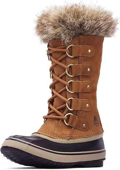 Camel Brown/Black Sorel Women's Joan of Arctic Boots - 8