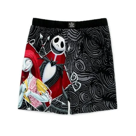 Disney Jack and Sally Men's Nightmare Before Christmas Boxer Shorts Underwear