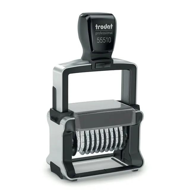 Trodat Ten Digits Professional Self-Inking Numberer Stamp