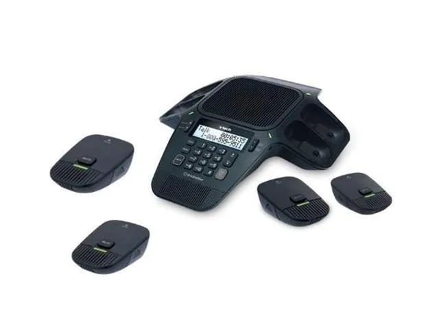 Vtech VCS704 ErisStation Conference Phone with Four Wireless Mics