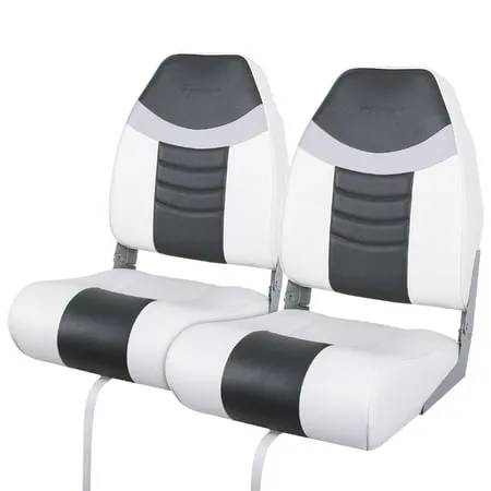 Seamander Premium High back Folding Boat Seat Fishing Seat