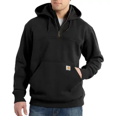 Carhartt Men's Rain Defender Heavyweight Hooded Zip Sweatshirt