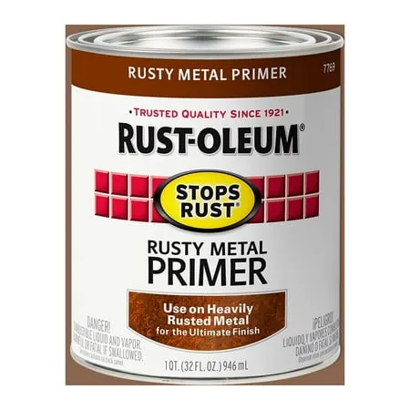 Rust-Oleum Stops Rust Brown Oil-Based Alkyd Primer 1 qt