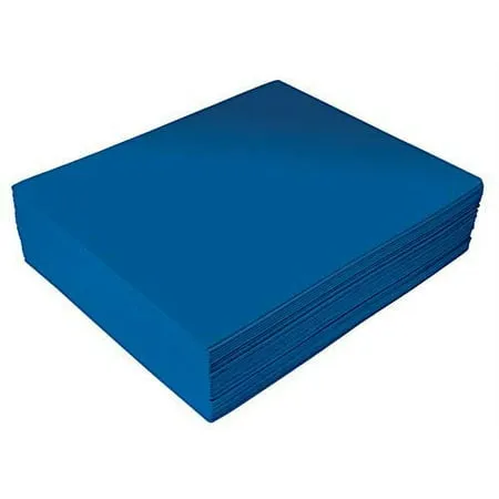 EVA Foam Sheets, 9 x 12 Inch, 2mm Thick, Blue Color, for Arts and Crafts, 30 Bulk Sheets, 30PK