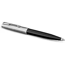 Parker 51 Ballpoint Pen | Midnight Blue Barrel with Chrome Trim | Medium Point with Black Ink Refill | Gift Box