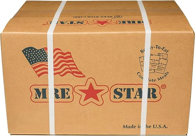 MRE Star MRE Kits Case 12 Pk