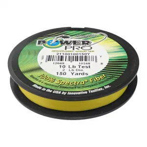 Power Pro Braided Line Hi Vis Yellow 50 lb. 150 Yards