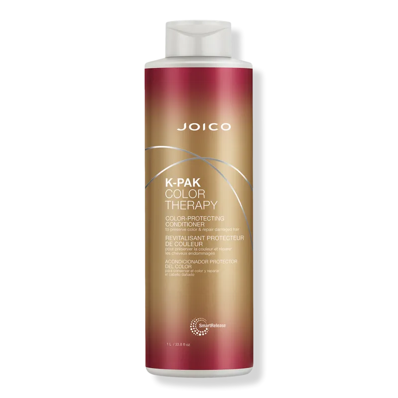 Joico K-PAK Color Therapy Color-Protecting Conditioner | For Color-Treated Hair | Boost Shine | Improve Elasticity | Repair Breakage | Rebuild Damaged Hair | With Keratin & Argan Oil