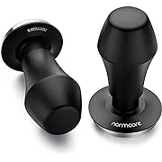 Normcore 45.5mm Coffee Tamper - Spring-Loaded Tamper - Barista Tools - Espresso Tamper with Mat Fits Flair Pro and Pro 2 - Flat