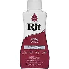 Rit All-Purpose Liquid Dye, Wine 8 Fl Oz