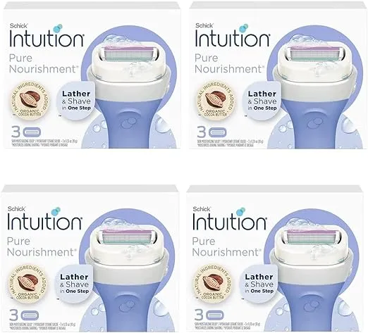 Schick Intuition Pure Nourishment Razor Coconut