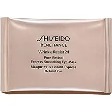 Shiseido Benefiance Wrinleresist24 Pure Retinol Express Smoothing Eye Mask (12 Packets X 2 Sheets)Shiseido Benefiance Wrinleresist24 Pure Retinol Express Smoothing Eye Mask (12 Pac…